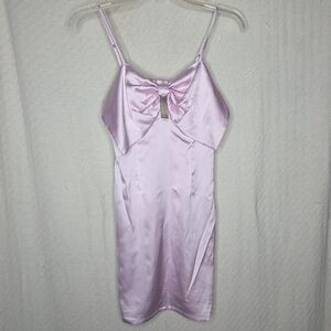Wild Fable Light Pink Satin Slip Dress